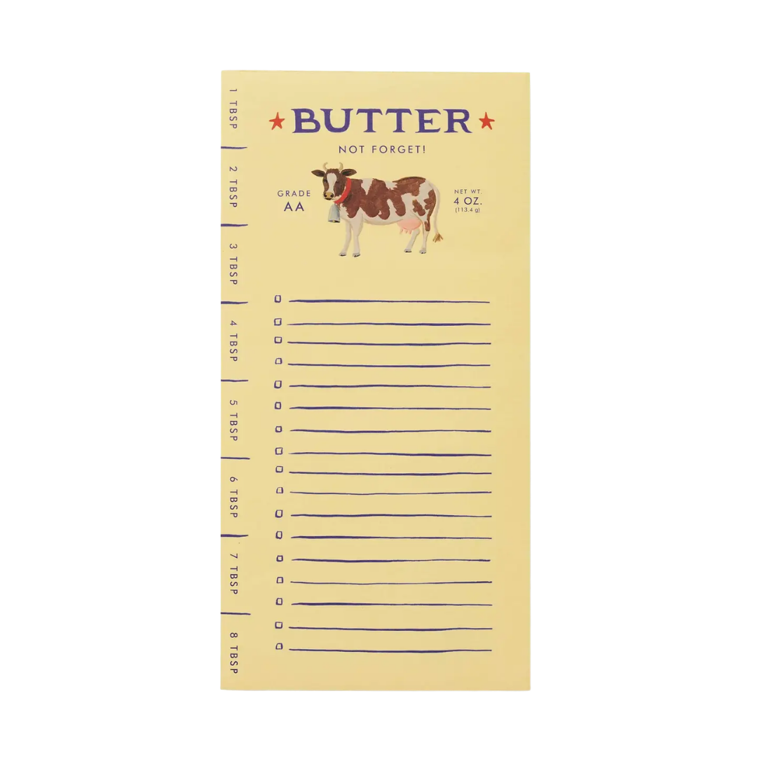 Butter Not Forget Market Pad
