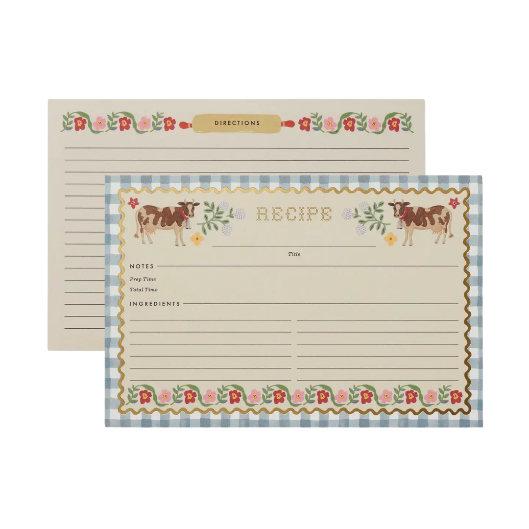Home Sweet Home Recipe Cards (12 pack)