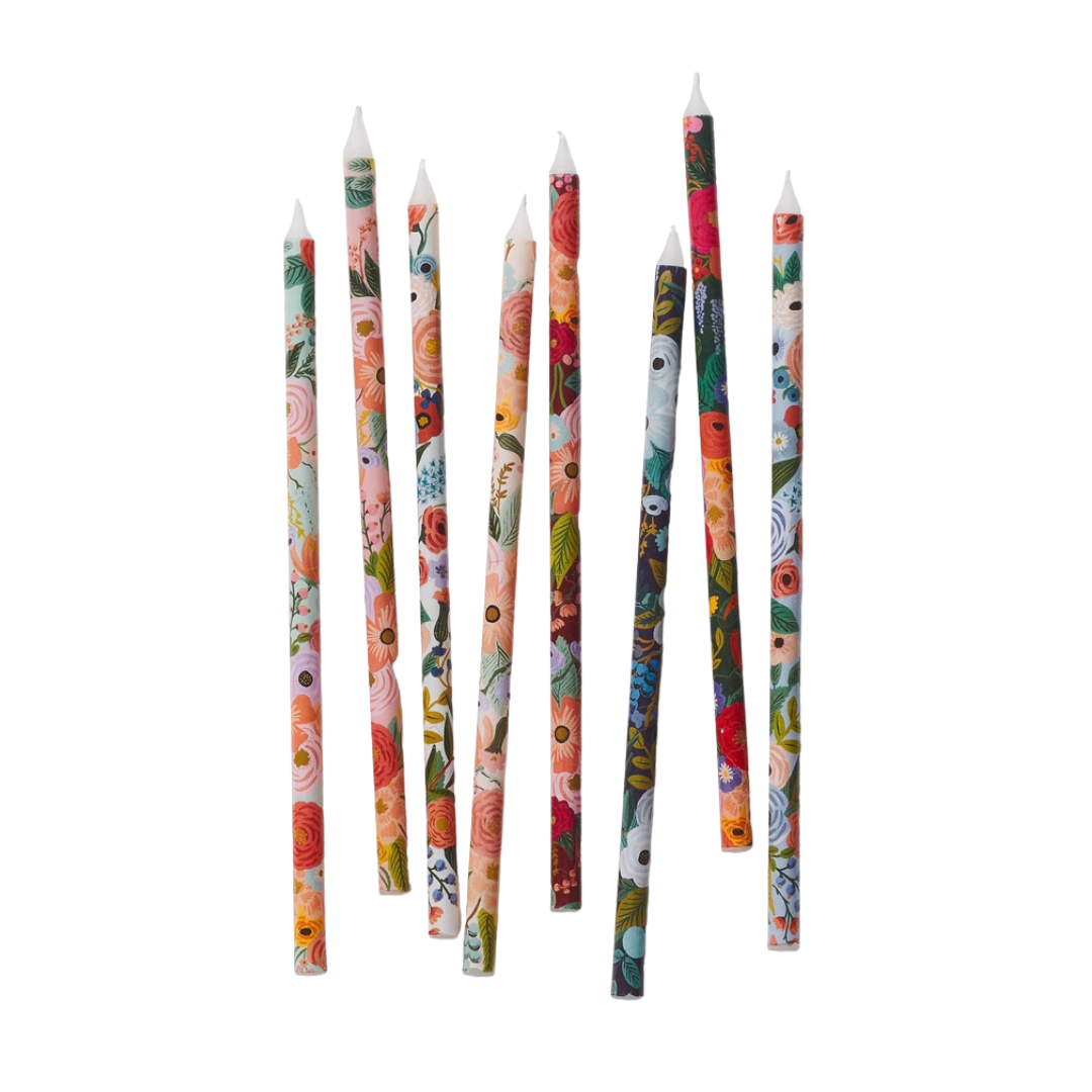 Garden Party Assorted Birthday Candles (16ct)