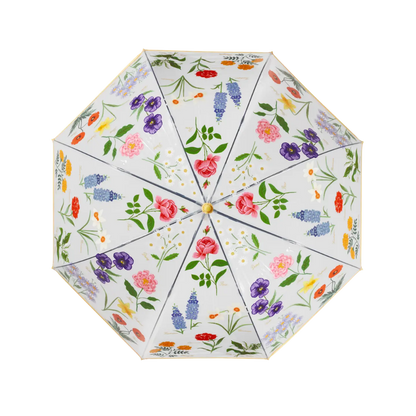 Garden Study Clear Umbrella