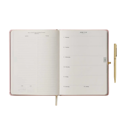 2027 Paisley 12-Month Hardcover Planner with Pen