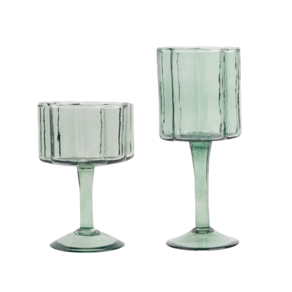 Daisy Wine Glass