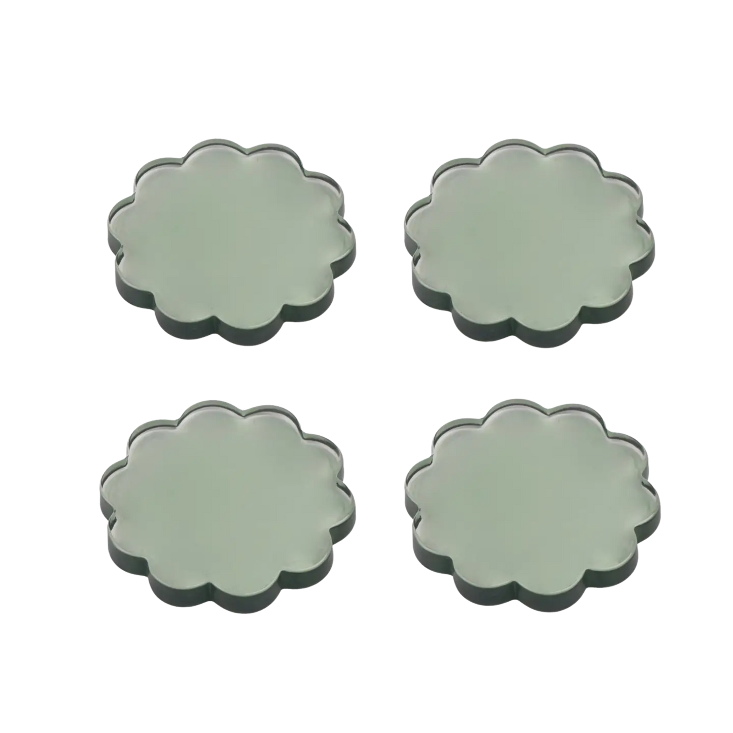 Daisy Glass Coaster - Set of 4