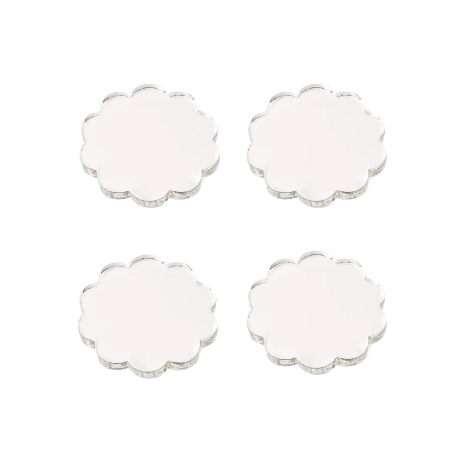 Daisy Glass Coaster - Set of 4
