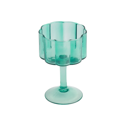 Daisy Wine Glass