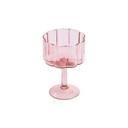 Daisy Wine Glass