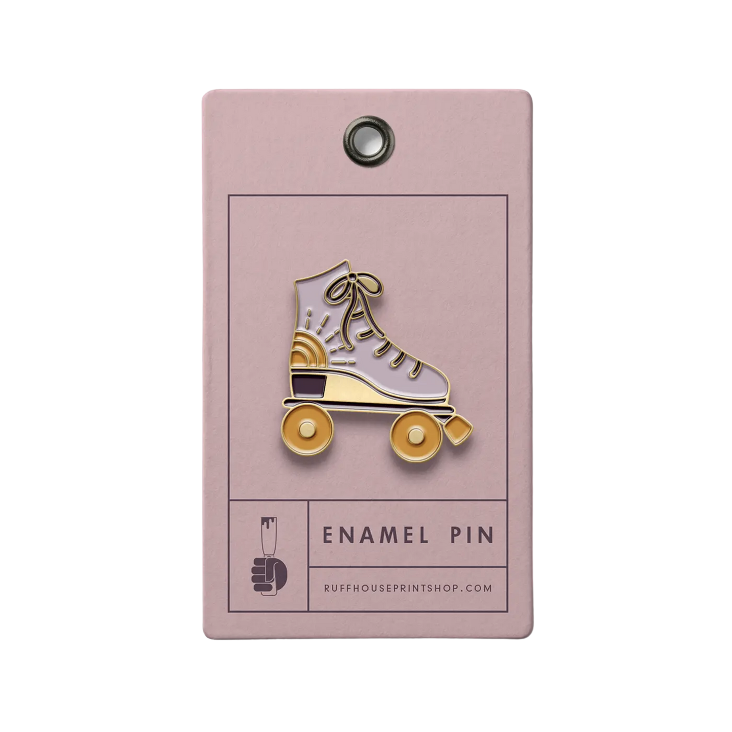 Roller Skate Enamel Pin