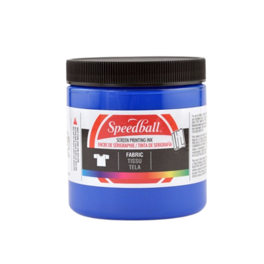 Fabric Screen Ink 8oz - Blue