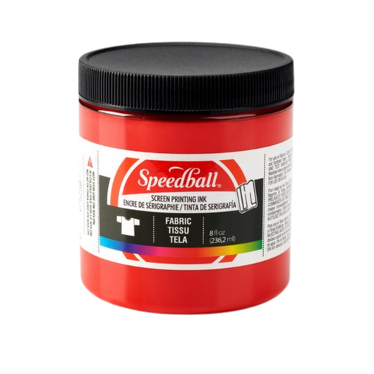 Fabric Screen Ink 8oz - Red
