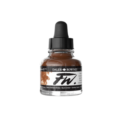 FW Liquid Acrylic Ink 1oz - Burnt Umber