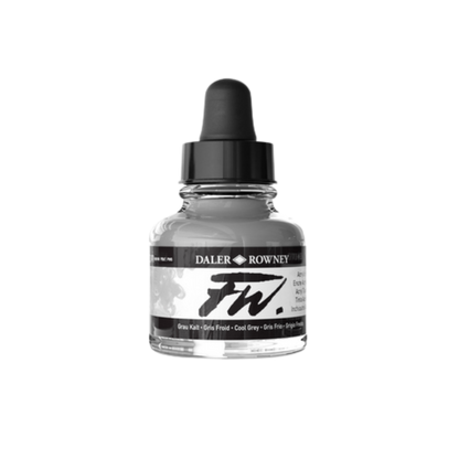 FW Liquid Acrylic Ink 1oz - Cool Grey