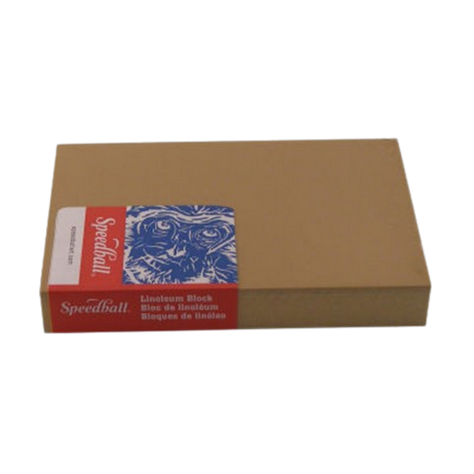 Speedball Linoleum Block Smokey Tan 8x10