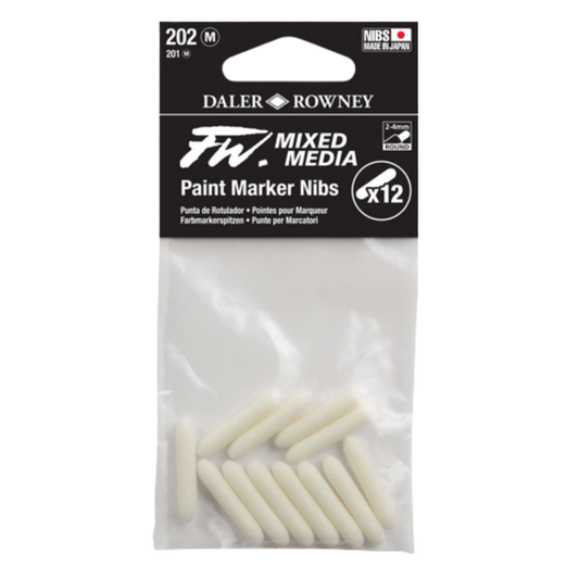 FW 2-4MM Round Tip Nibs 12pcs