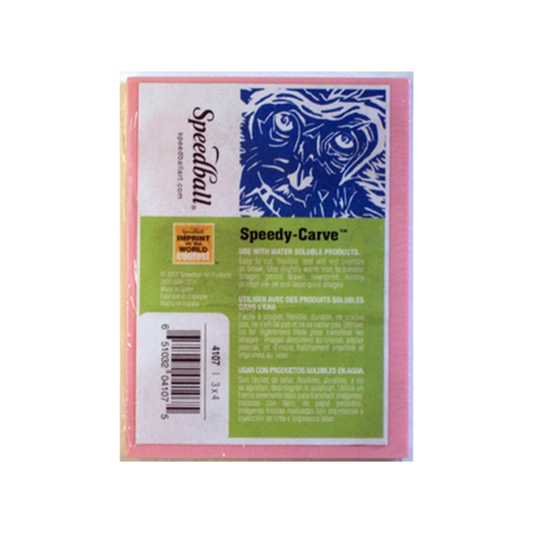 Speedy Carve Block 6x12" - Pink