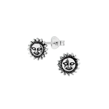 Smiley Sun Studs