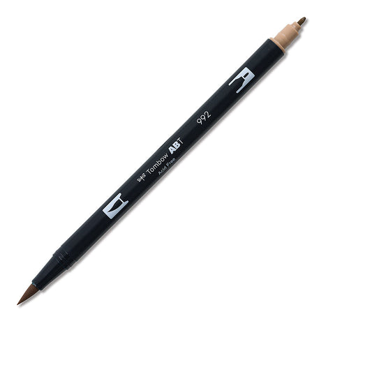 Dual Brush Pen Art Markers - 992 Sand Brown