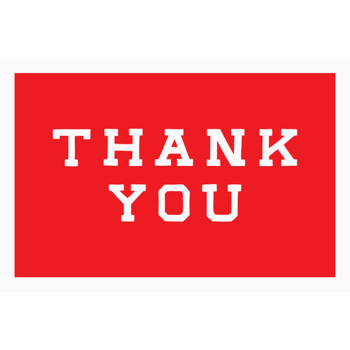 Varsity Thank You - Greeting Cards Boxed Set of 8