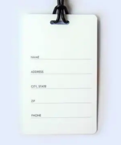 LOOK AT YOU TRAVELLING THE WORLD AND SHIT  Luggage Tag