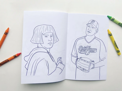Schitt's Creek Coloring Book