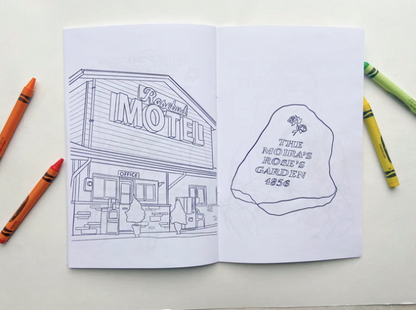 Schitt's Creek Coloring Book