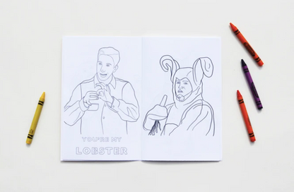 Friends Coloring Book