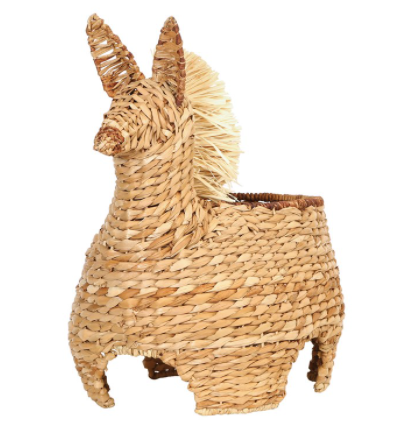 Hand-Woven Bankuan Llama Basket