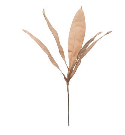 Faux Reed Leaf Stem