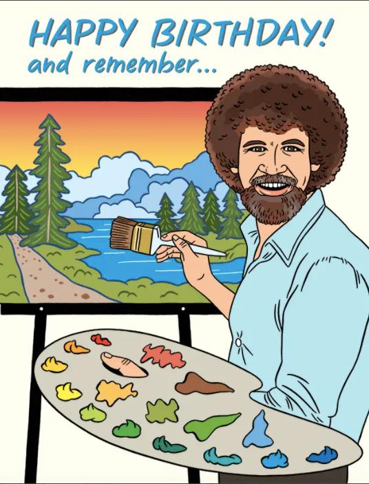 Painter Guy Birthday Card