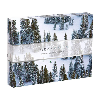 Gray Malin The Snow Two-sided Jigsaw Puzzle