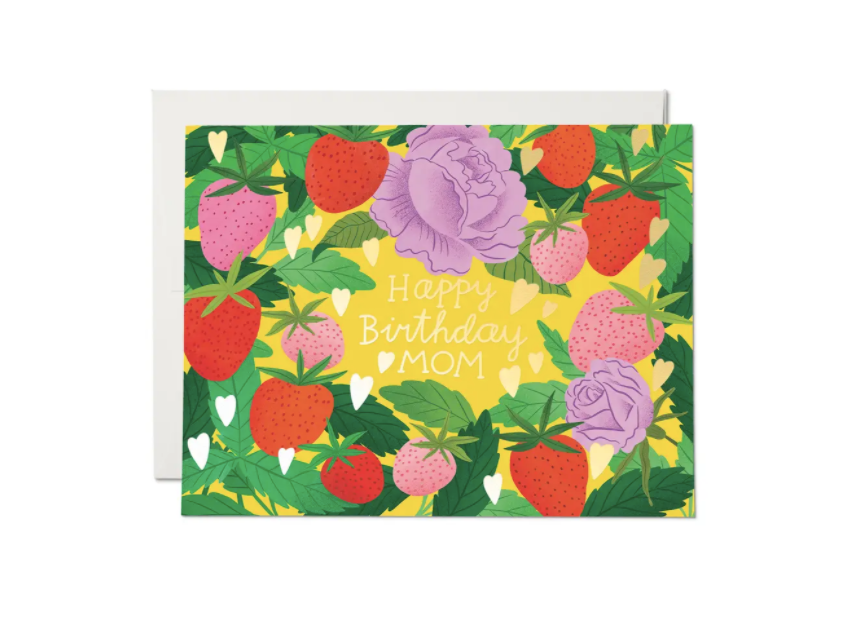 Happy Birthday Mom Card