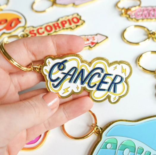 Zodiac Keychain