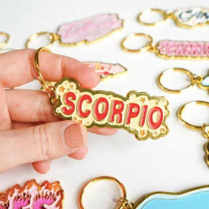 Zodiac Keychain