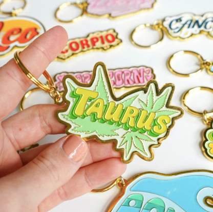 Zodiac Keychain