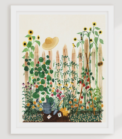 Mother's Garden Art Print