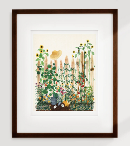 Mother's Garden Art Print