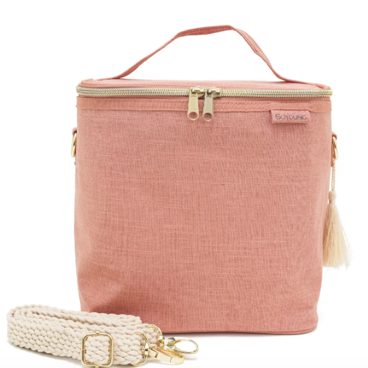 Linen Lunch Poche - Muted Clay