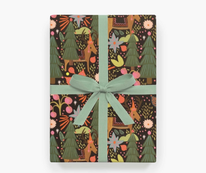 Feliz Navidad Single Wrapping Sheet