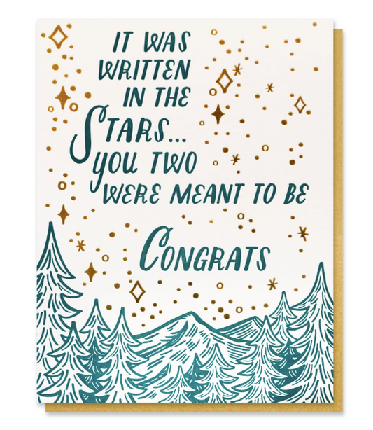 Written In The Stars Card