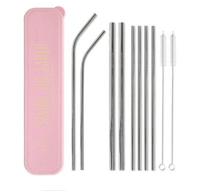 Stainless Steel Straw Set