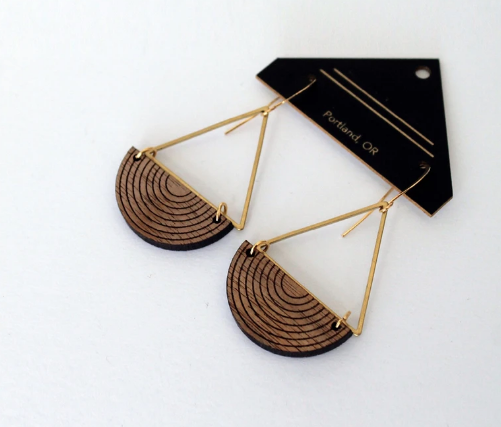 Memphis Half Moon Earrings