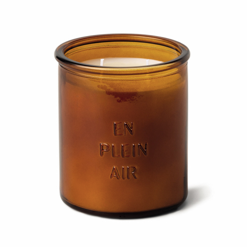 En Plein Air 10 oz Embossed Glass Candle