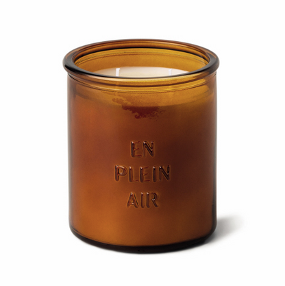 En Plein Air 10 oz Embossed Glass Candle
