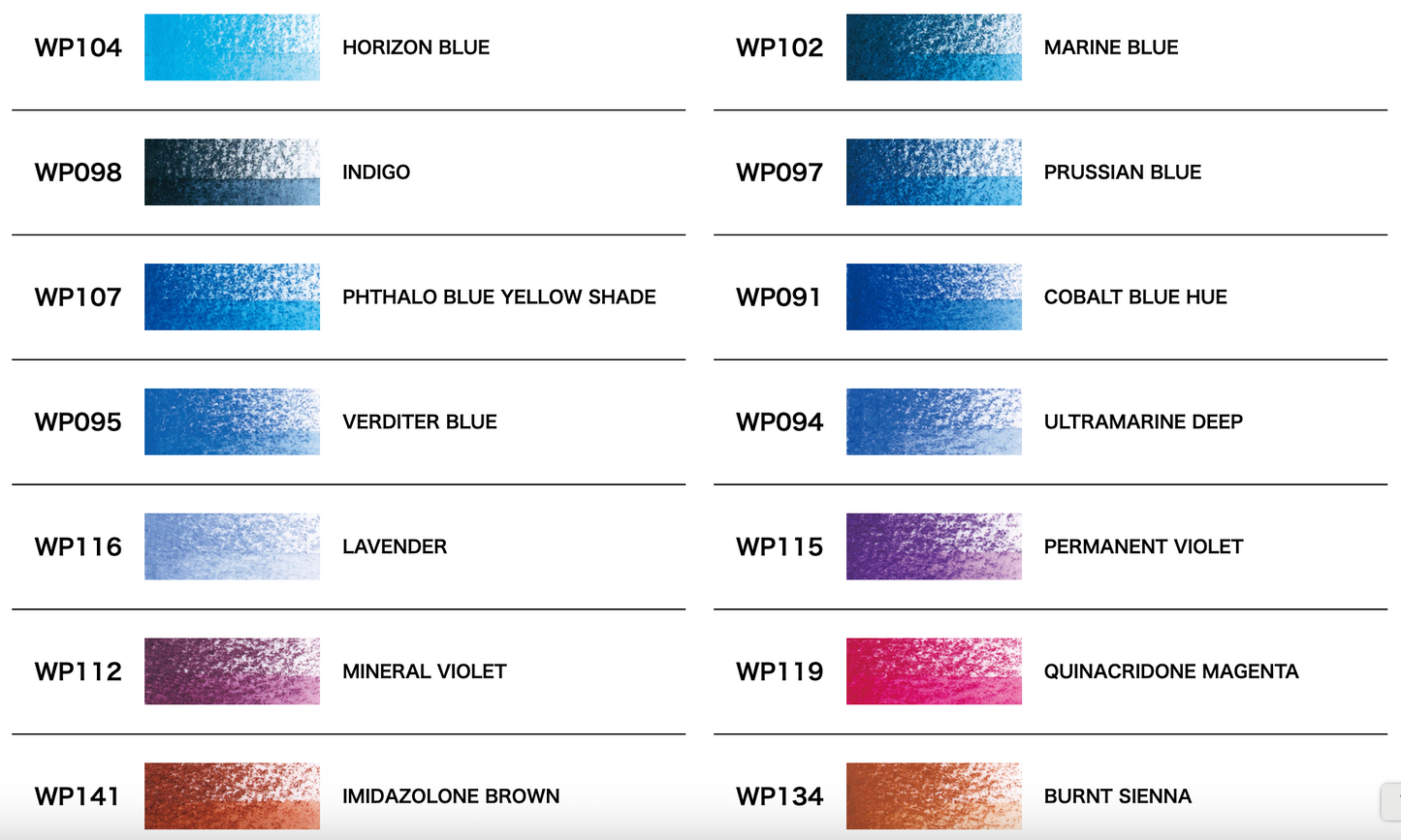 Holbein Artist's Watercolor Pencils