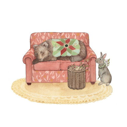 Simon's Sofa - Art Print