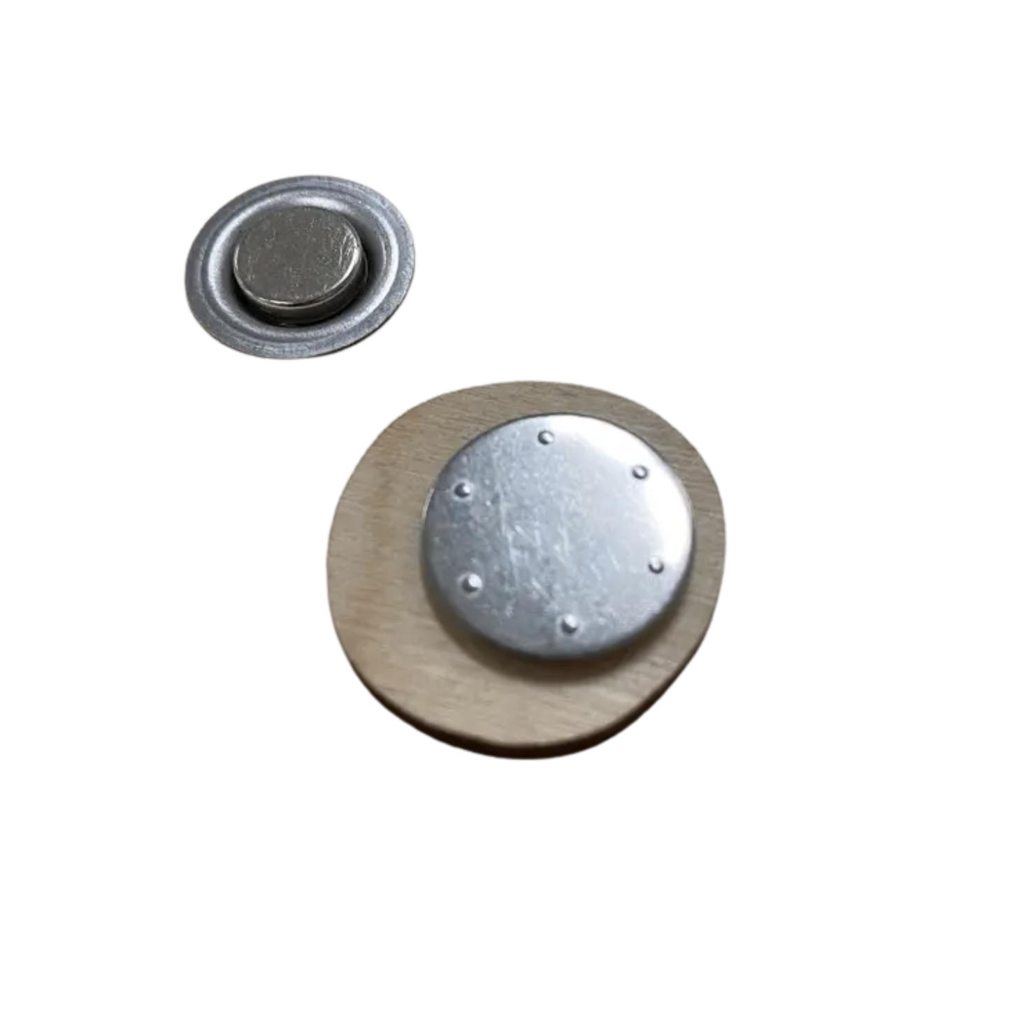 Magnetic Laser-engraved Pronoun Pins