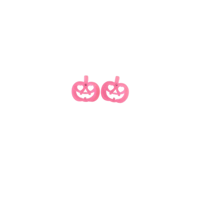 Jack O' Lantern Pumpkin Studs