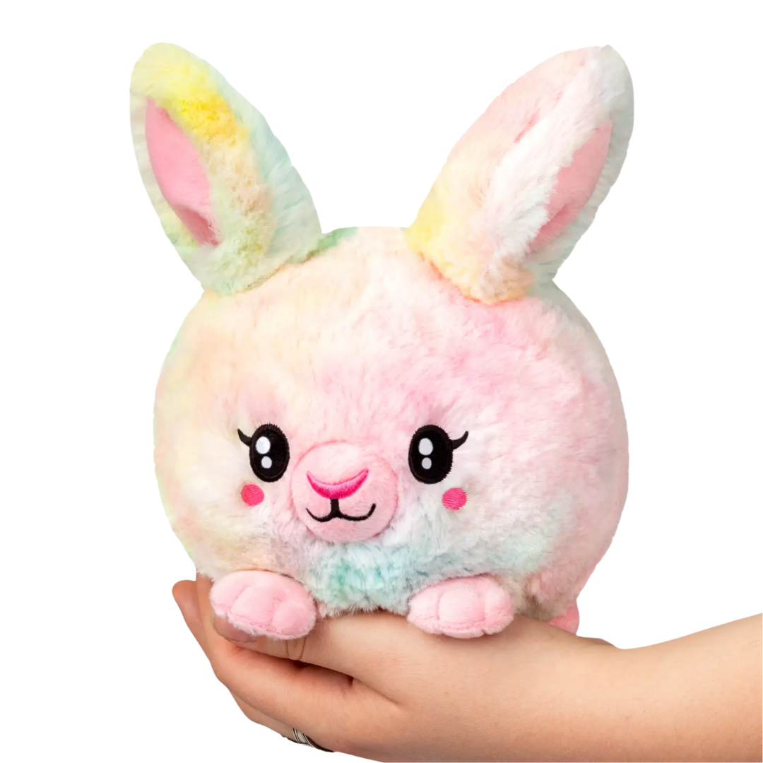 Snugglemi Snackers Fluffy Bunny - Pastel Tie Dye