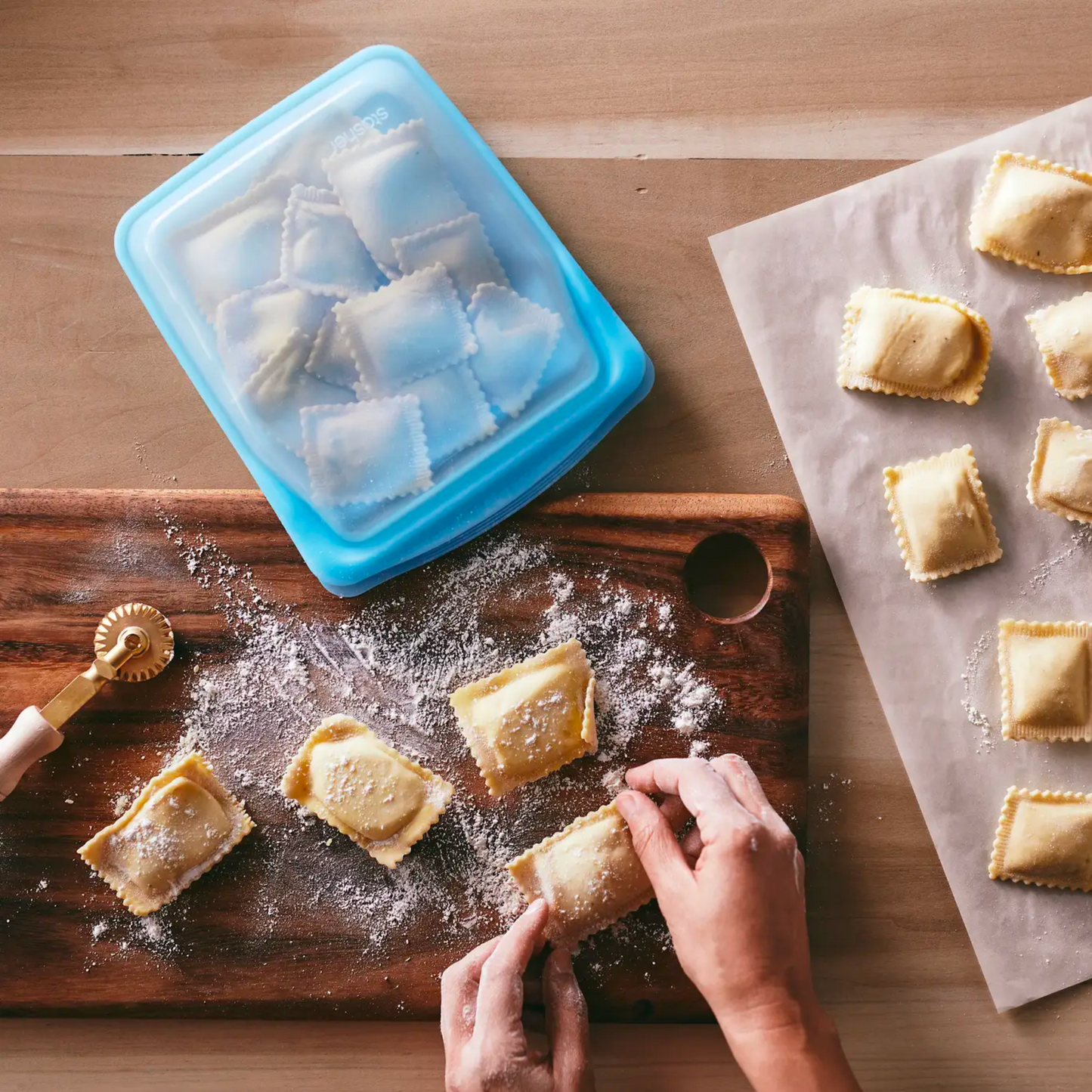 Reusable Silicone Quart Bag