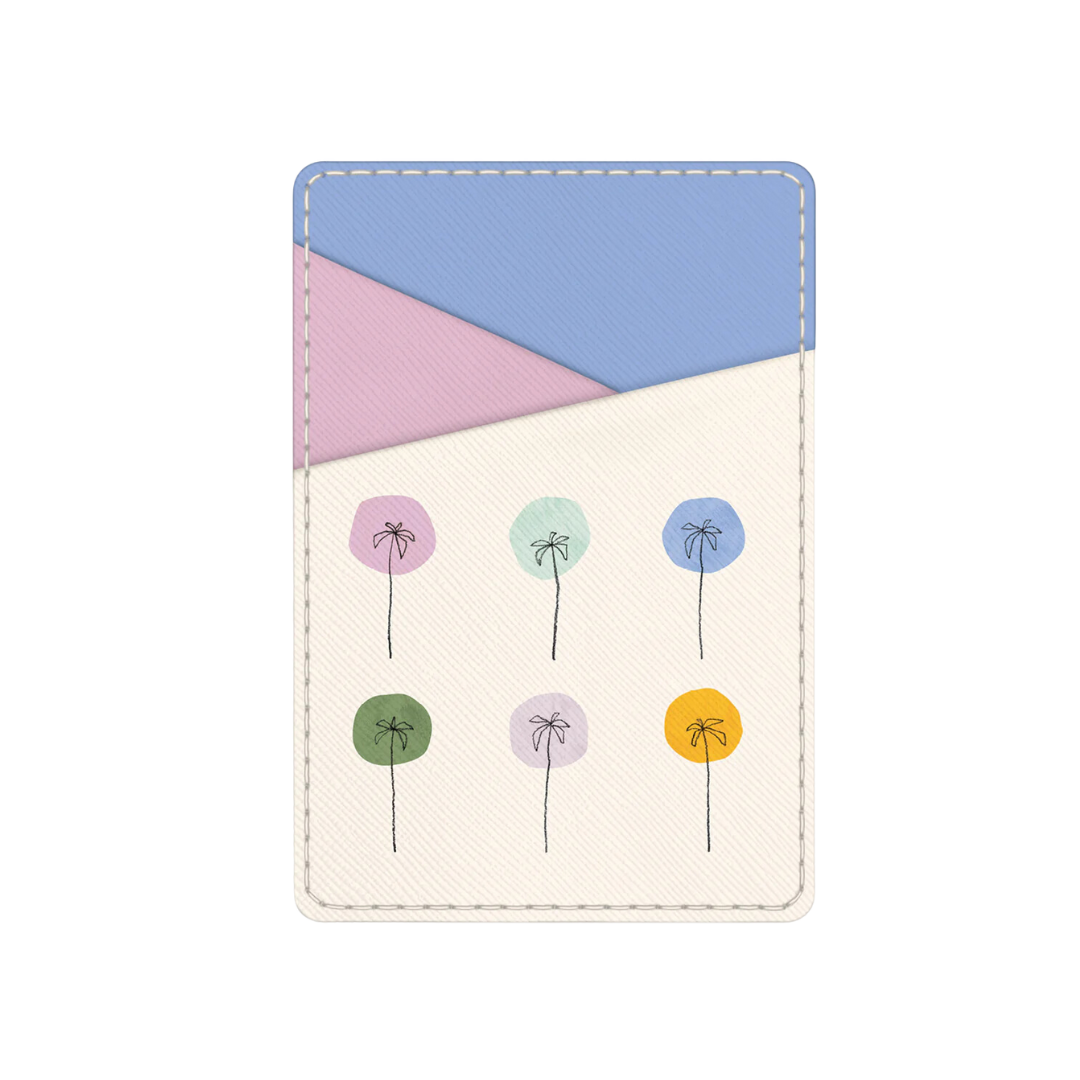 Dotted Palms Cell Phone Wallet