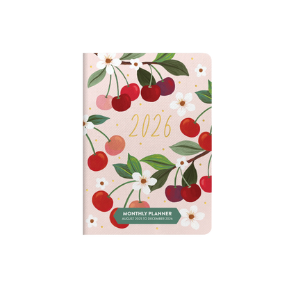 2026 Fruit & Flora Monthly Pocket Planner